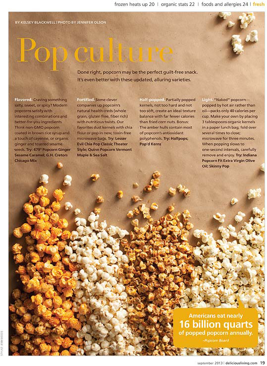 Natural Food Merchandiser popcorn
