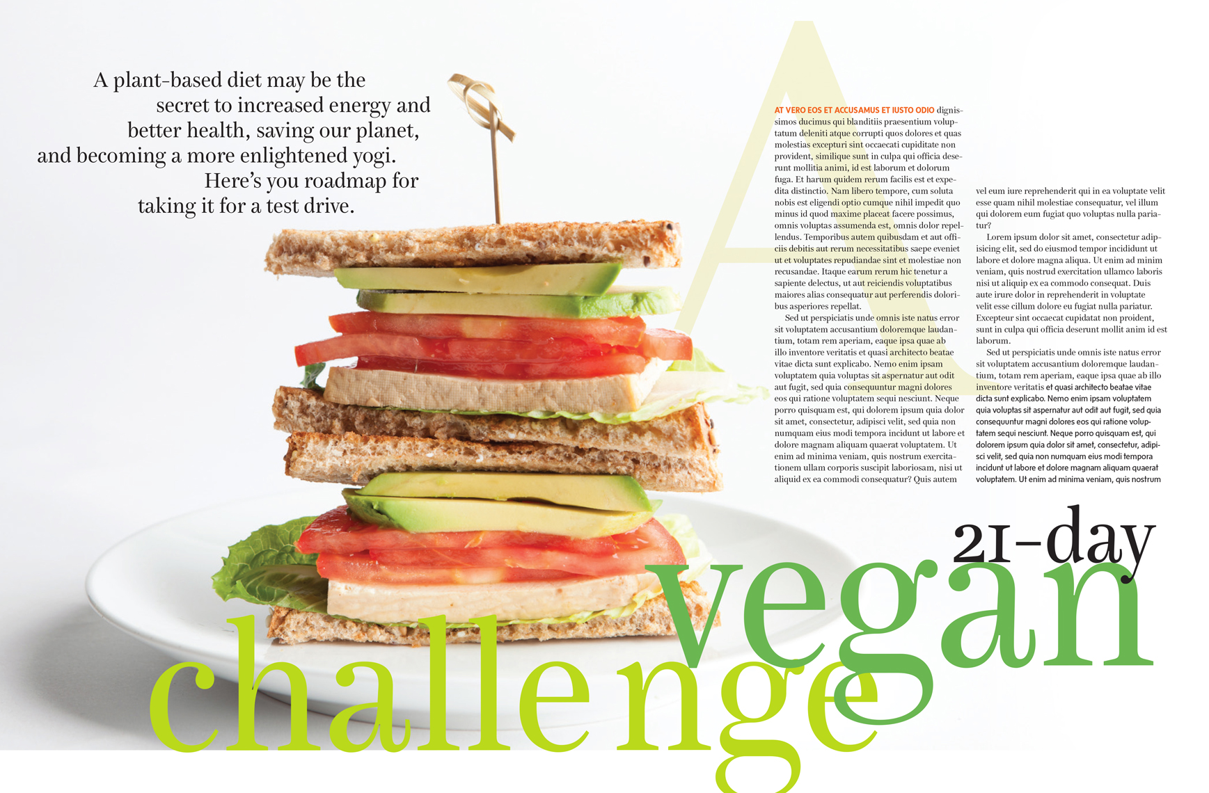 Yoga Journal Vegan Challenge